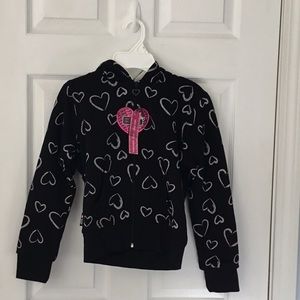 Cozy hearts sweatshirt